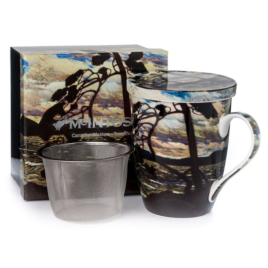 Thomson 'The West Wind' Tea Mug w/ Infuser & Lid