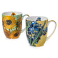 Van Gogh 'Flowers' Mug Pair