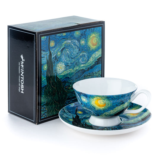 Van Gogh 'Starry Night' Cup & Saucer