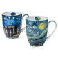 Van Gogh 'Starry Nights' Mug Pair