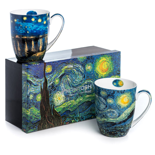 Van Gogh 'Starry Nights' Mug Pair