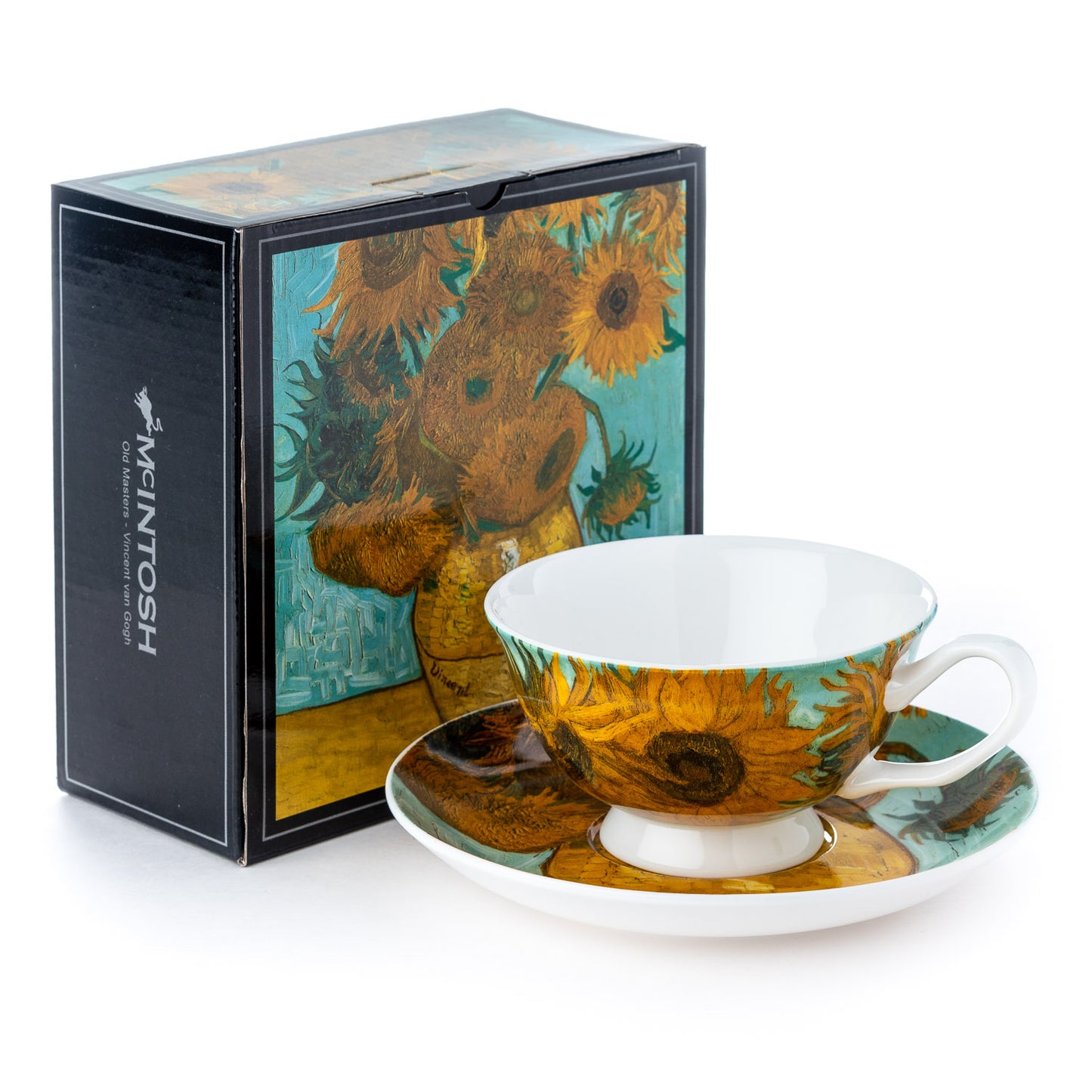 Van Gogh 'Sunflowers' Cup & Saucer