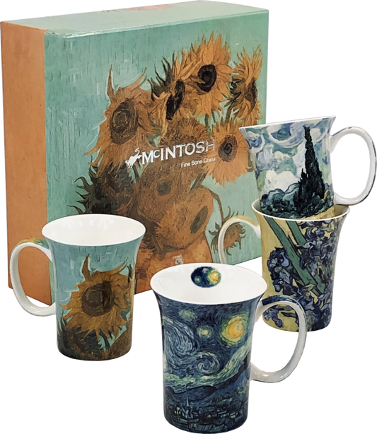 Van Gogh Set of 4 Mugs