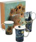 Van Gogh Set of 4 Mugs